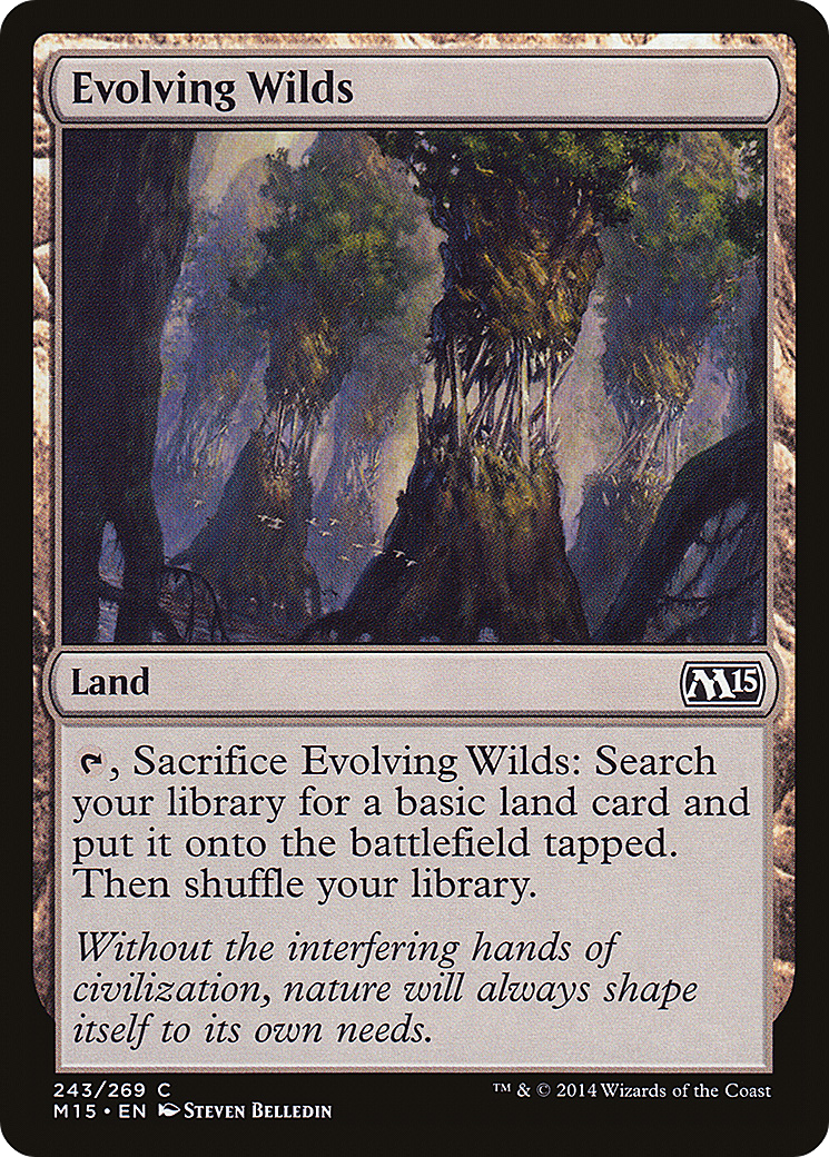 Evolving Wilds (243) - Magic 2015