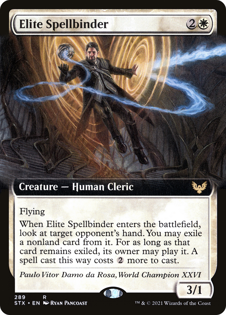 Elite Spellbinder (Extended Art) (289) - Strixhaven: School of Mages