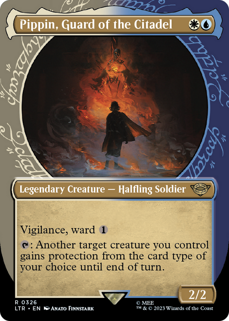 Pippin, Guard of the Citadel (Showcase) (326) Foil - The Lord of the Rings: Tales of Middle-earth