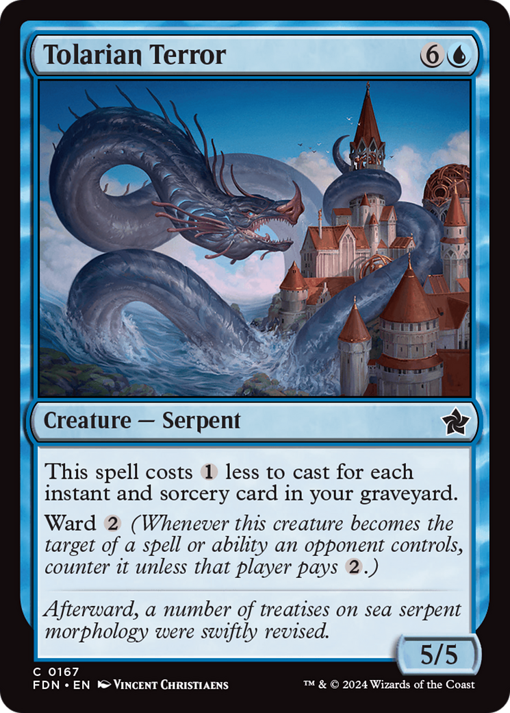 Tolarian Terror (167) - Foundations