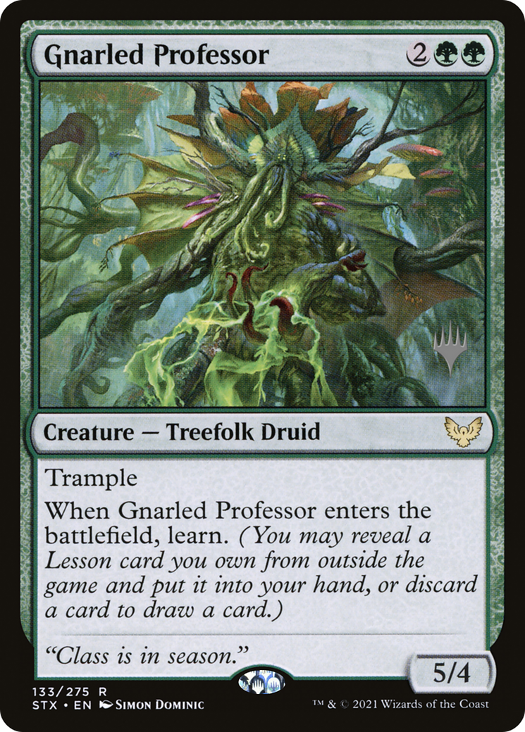 Gnarled Professor (133) - Strixhaven: School of Mages Promos
