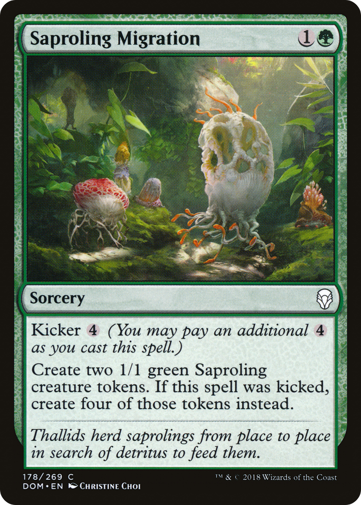 Saproling Migration (178) - Dominaria