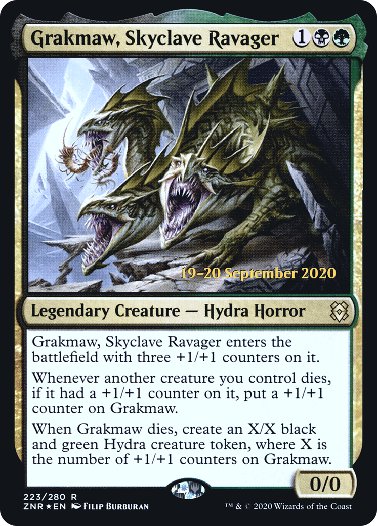 Grakmaw, Skyclave Ravager (223s) Foil - Zendikar Rising Promos