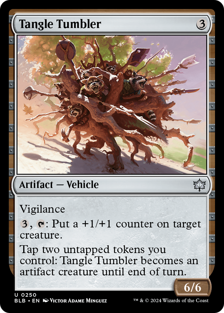 Tangle Tumbler (250) Foil - Bloomburrow