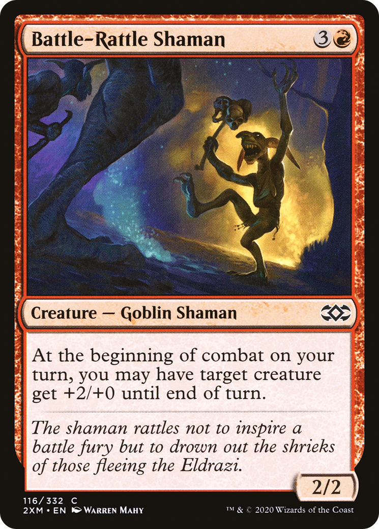 Battle-Rattle Shaman (116) Foil - Double Masters