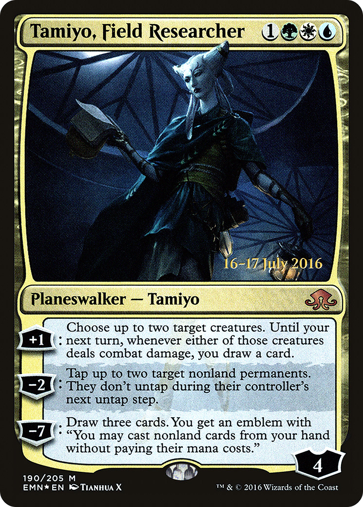 Tamiyo, Field Researcher (190) Foil - Eldritch Moon Promos