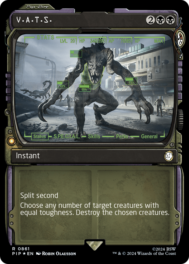 V.A.T.S. (Showcase) (861) Surge Foil - Fallout