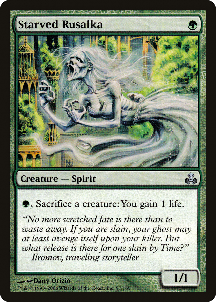 Starved Rusalka (097) Foil - Guildpact