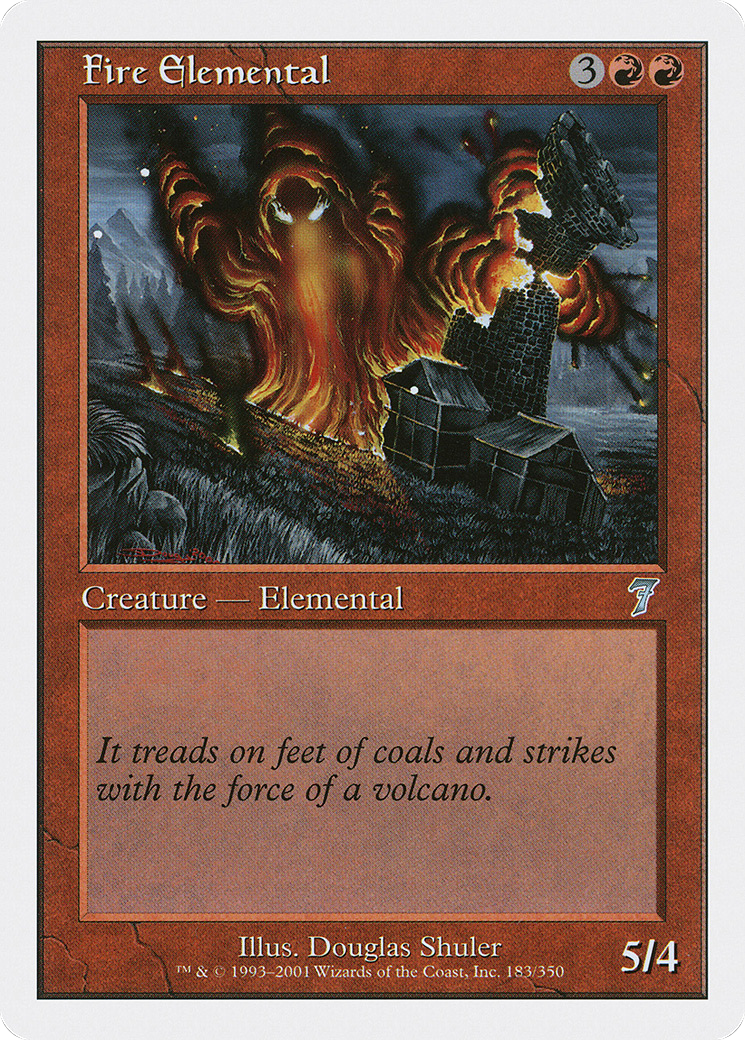 Fire Elemental (183) - Seventh Edition