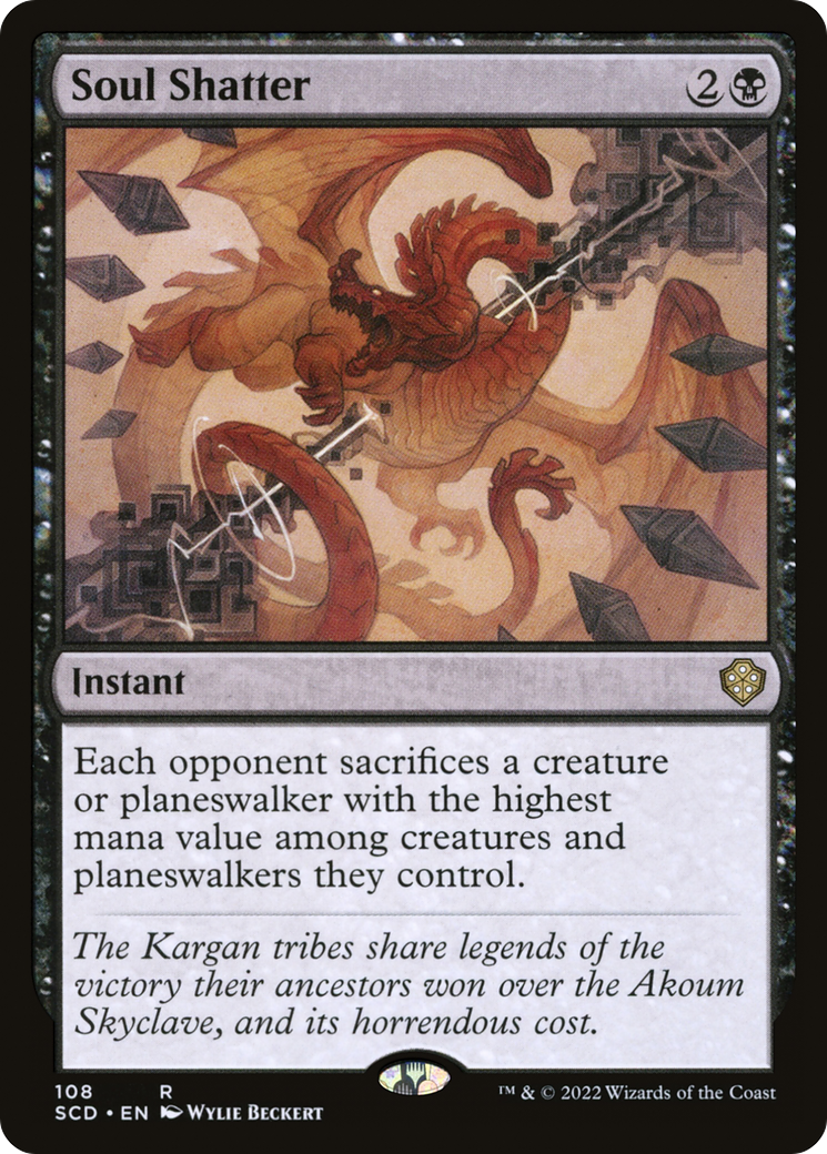 Soul Shatter (108) - Starter Commander Decks