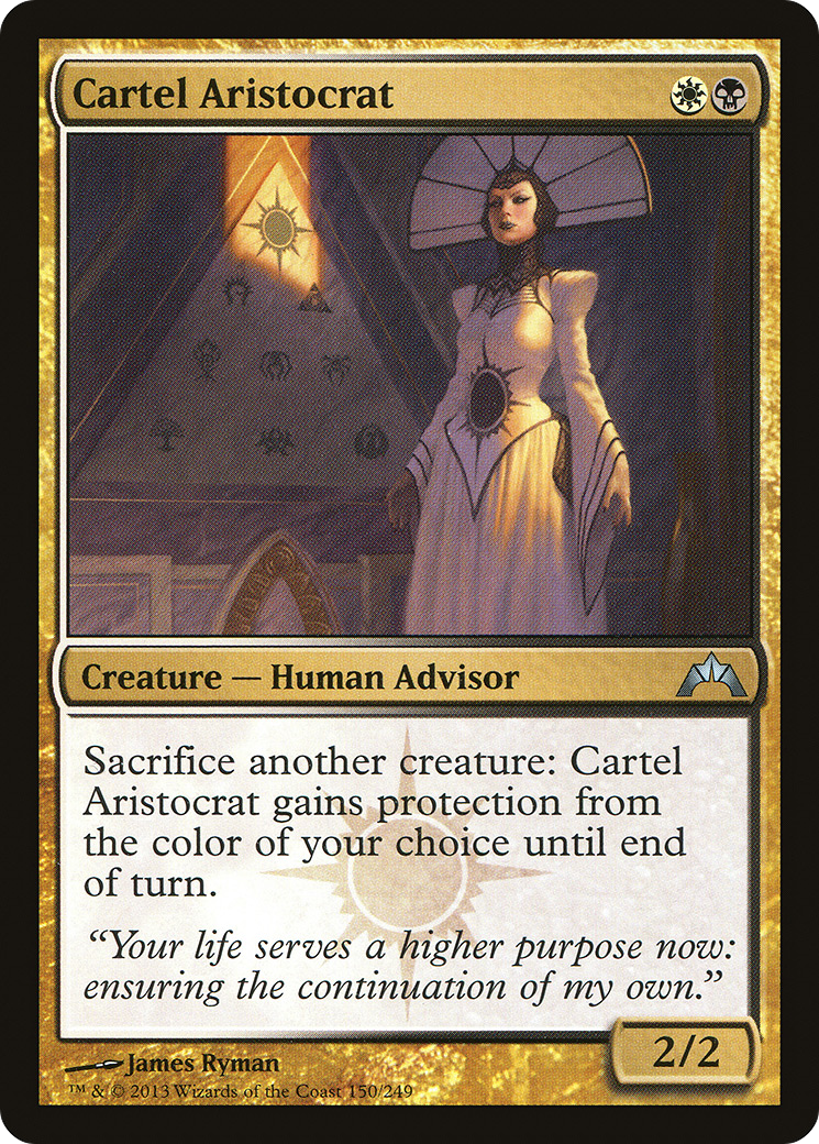 Cartel Aristocrat (150) Foil - Gatecrash