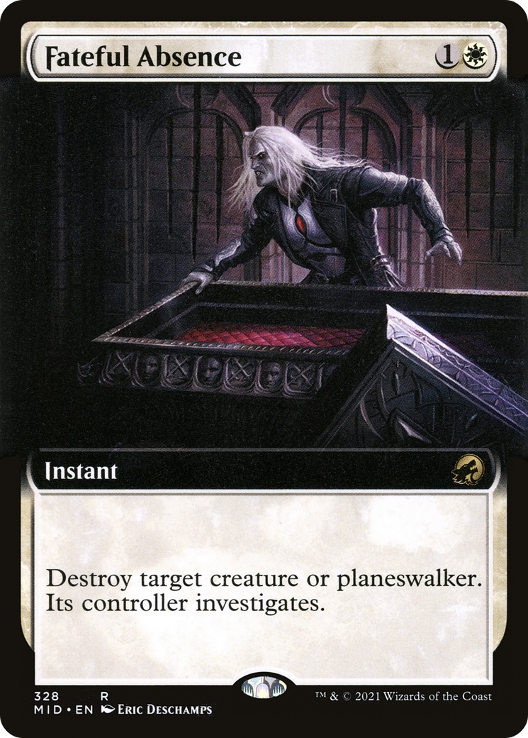 Fateful Absence (Extended Art) (328) - Innistrad: Midnight Hunt