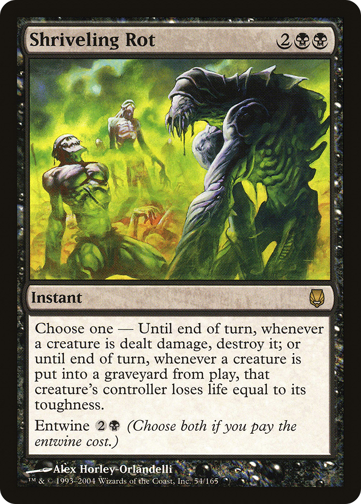Shriveling Rot (054) - Darksteel