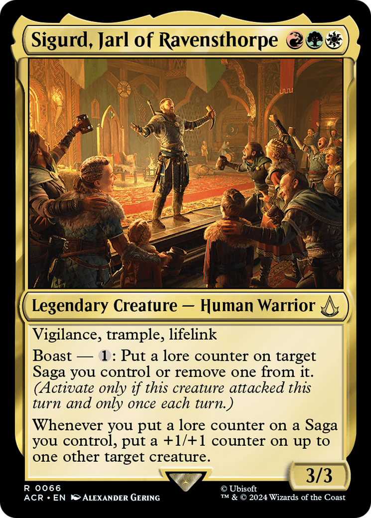 Sigurd, Jarl of Ravensthorpe (066) Foil - Assassin's Creed