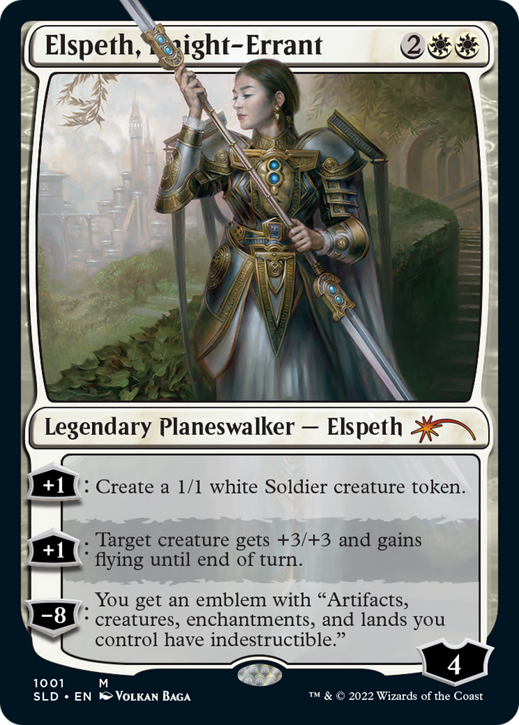 Elspeth, Knight-Errant (1001) - Secret Lair Drop