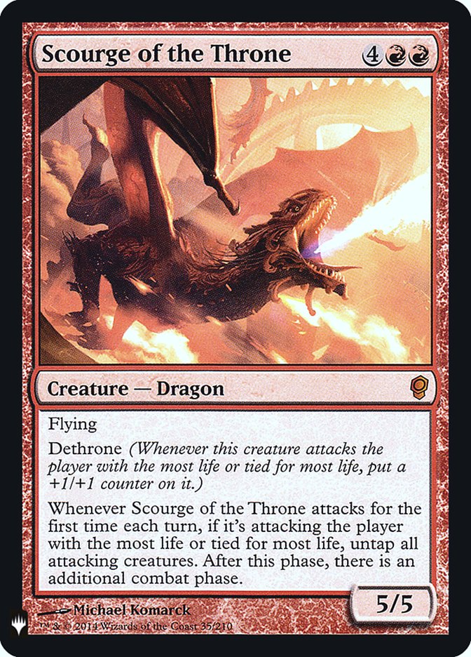 Scourge of the Throne (CNS-35) Foil - The List