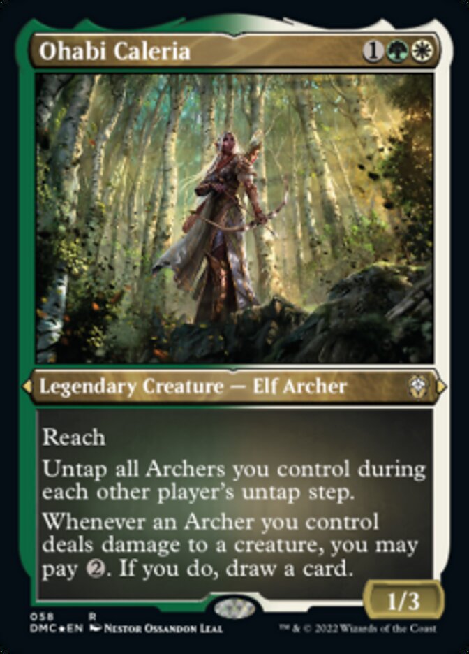 Ohabi Caleria (058) Etched - Dominaria United Commander