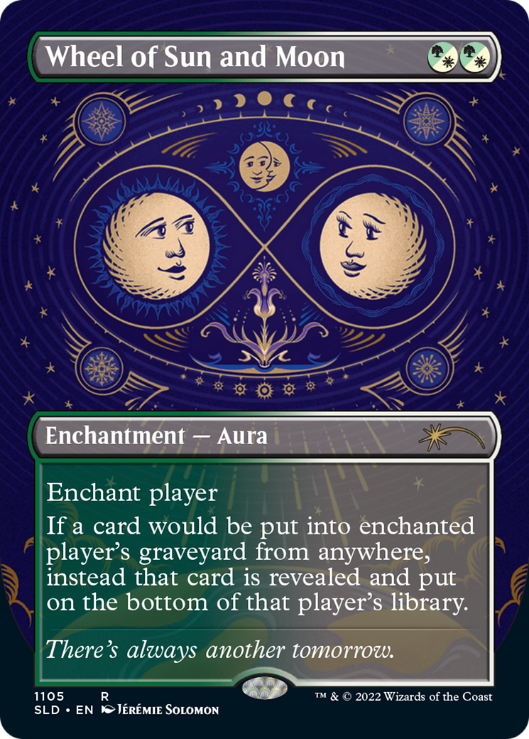 Wheel of Sun and Moon (Borderless) (1105) Foil - Secret Lair Drop