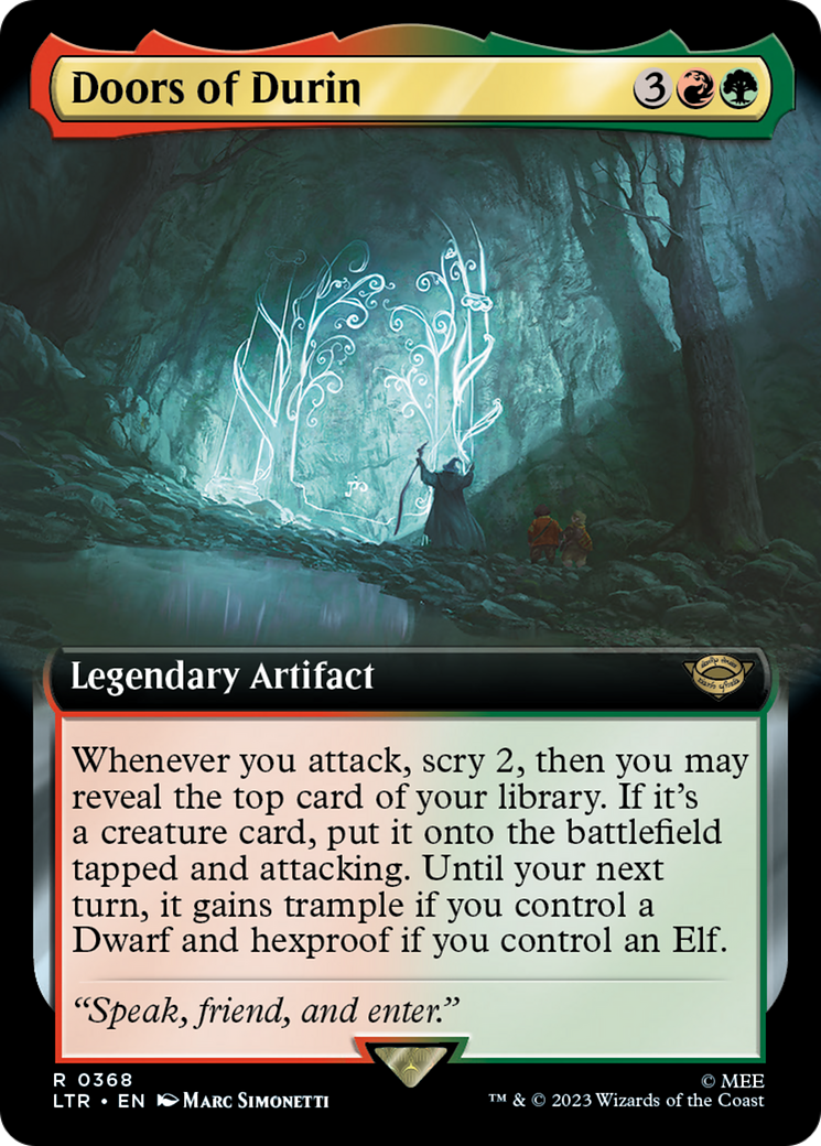 Doors of Durin (Extended Art) (368) - The Lord of the Rings: Tales of Middle-earth