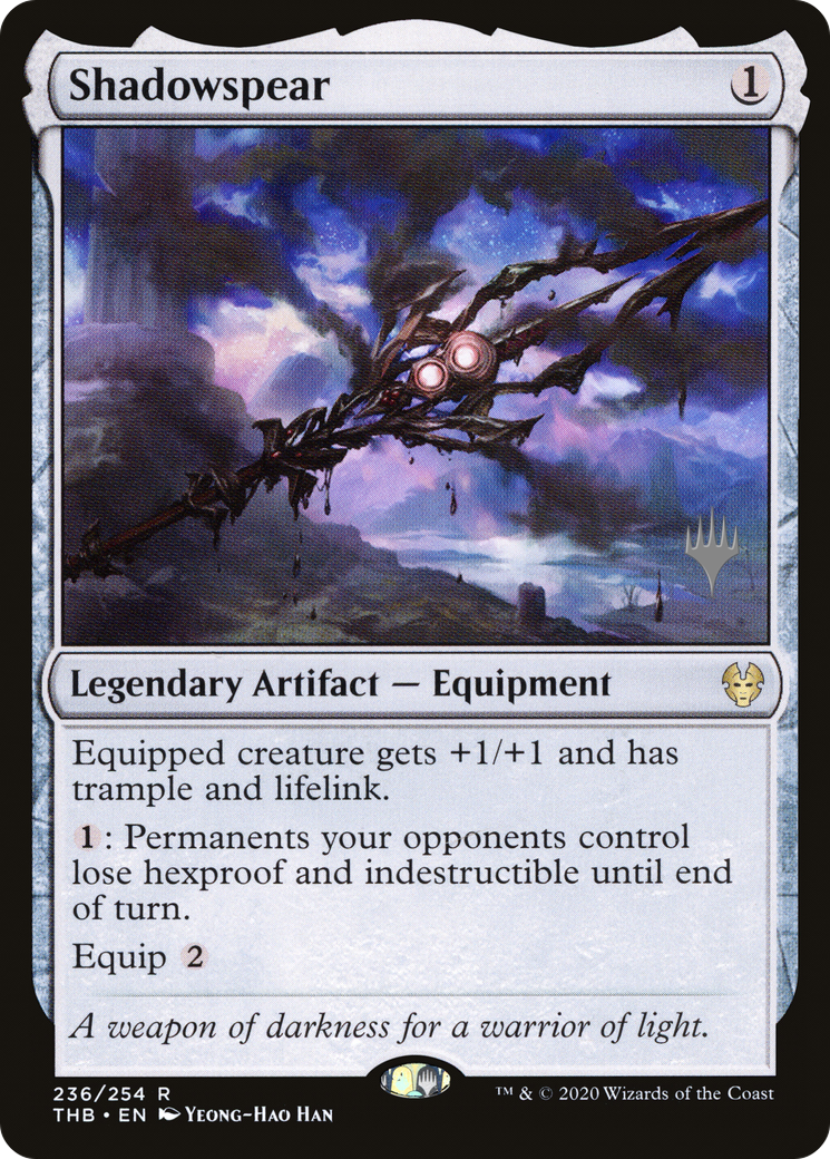 Shadowspear (236) Foil - Theros Beyond Death Promos