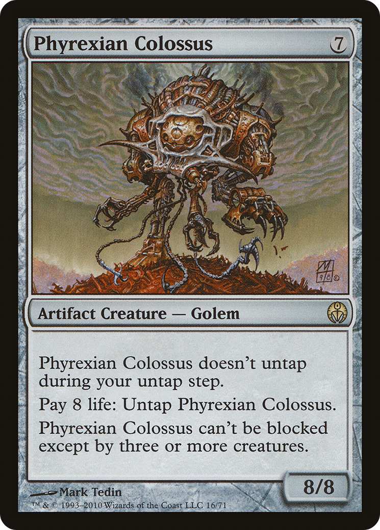 Phyrexian Colossus (016) - Duel Decks: Phyrexia vs. the Coalition