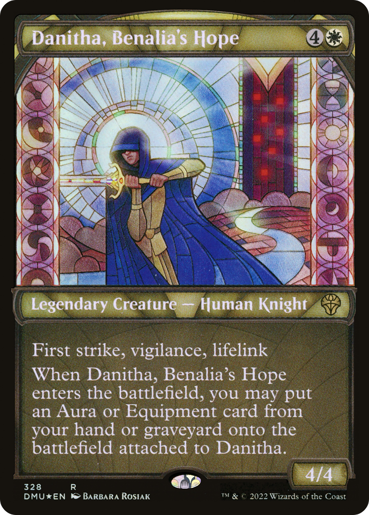 Danitha, Benalia's Hope (Showcase) (328) Foil - Dominaria United