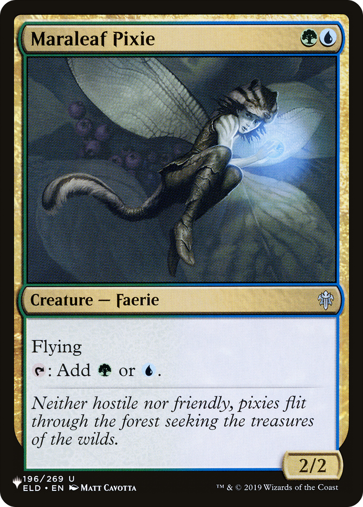 Maraleaf Pixie (ELD-196) - The List