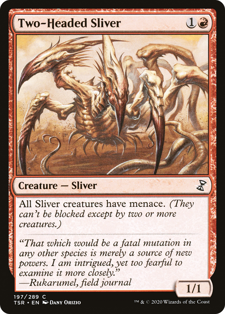 Two-Headed Sliver (197) - Time Spiral Remastered