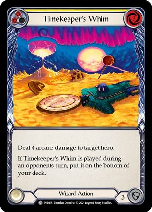 Timekeeper's Whim (Yellow) (EVR135) (1st Edition) - Everfest
