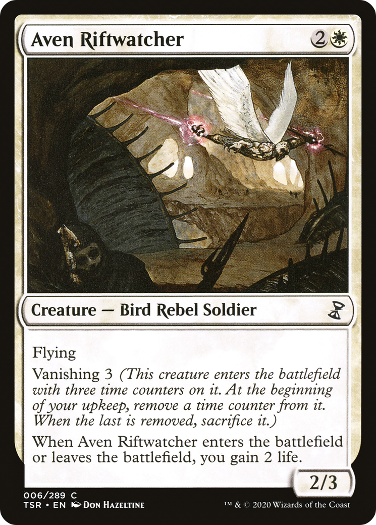 Aven Riftwatcher (006) Foil - Time Spiral Remastered
