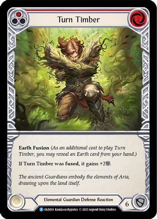Turn Timber (Red) (OLD019) - Blitz Deck: Tales of Aria - Oldhim