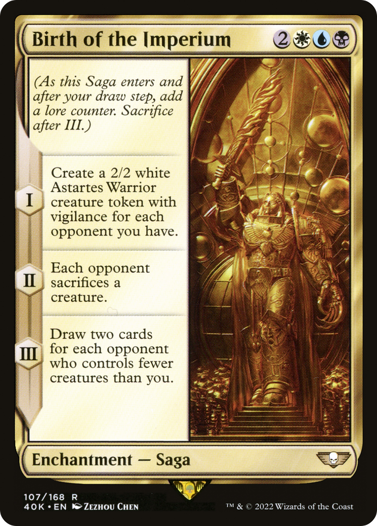 Birth of the Imperium (107) - Warhammer 40,000 Commander