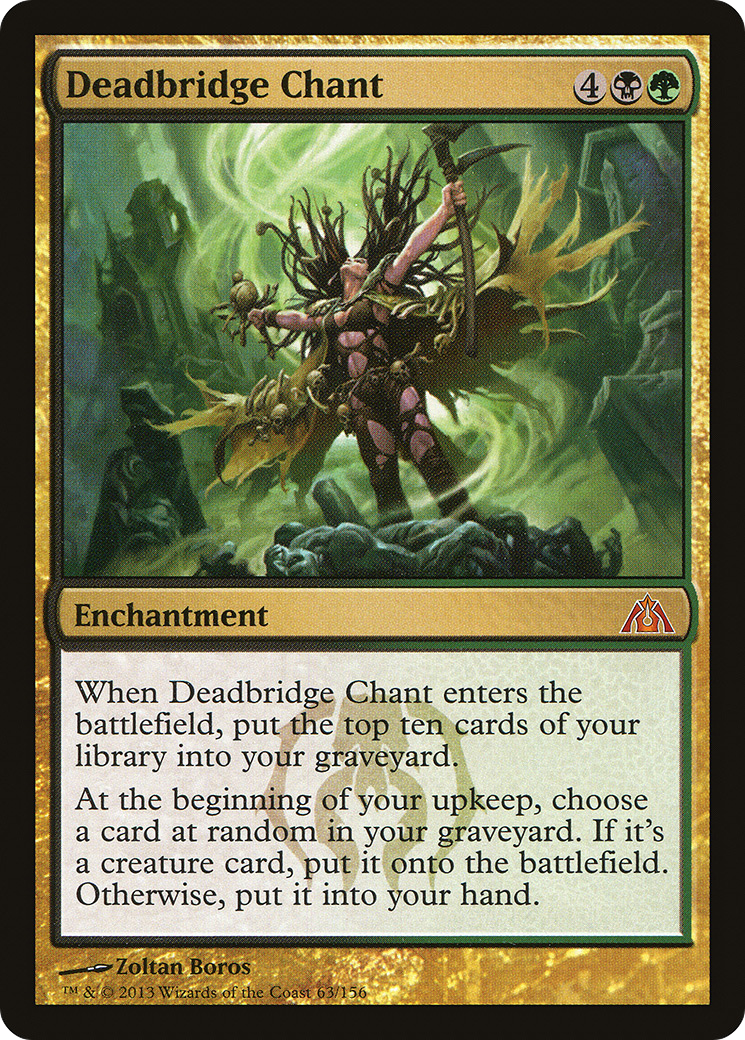 Deadbridge Chant (063) Foil - Dragon's Maze