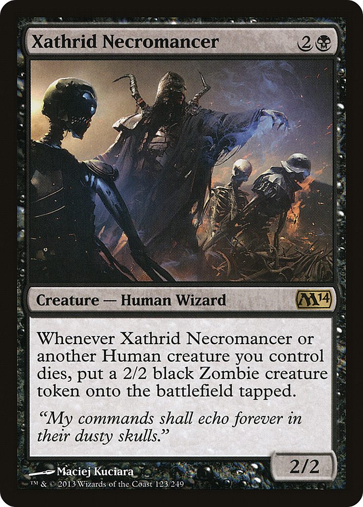 Xathrid Necromancer (123) - Magic 2014