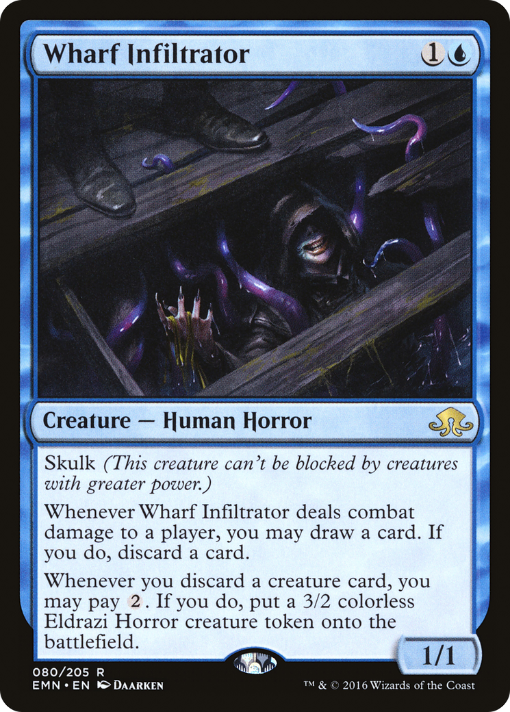 Wharf Infiltrator (080) Foil - Eldritch Moon