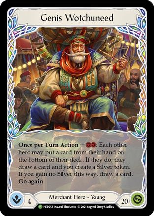 Genis Wotchuneed (HER053) Cold Foil - FaB Promos