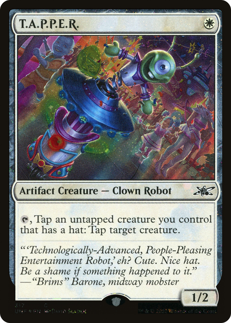 T.A.P.P.E.R. (Galaxy Foil) (317) Foil - Unfinity