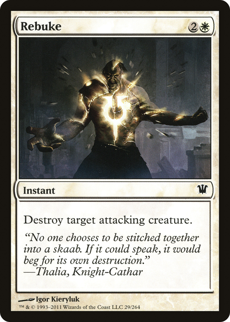 Rebuke (029) Foil - Innistrad