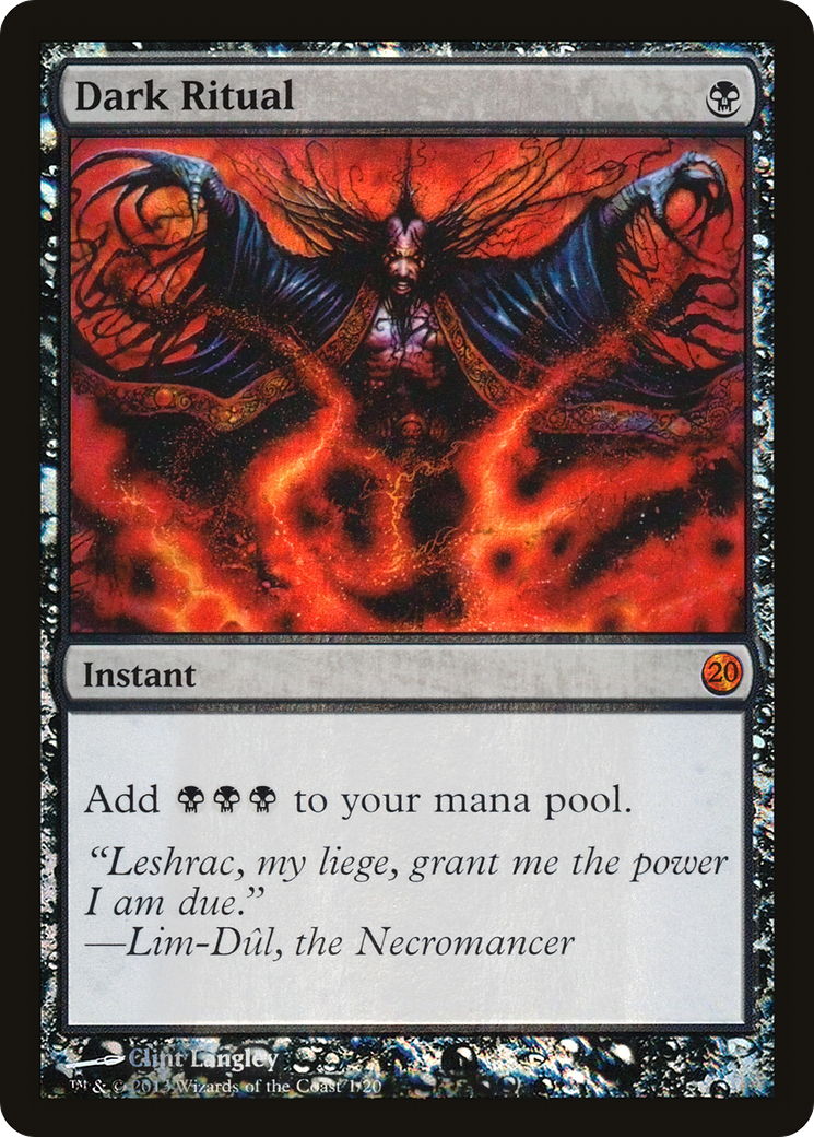 Dark Ritual (001) Foil - From the Vault: Twenty