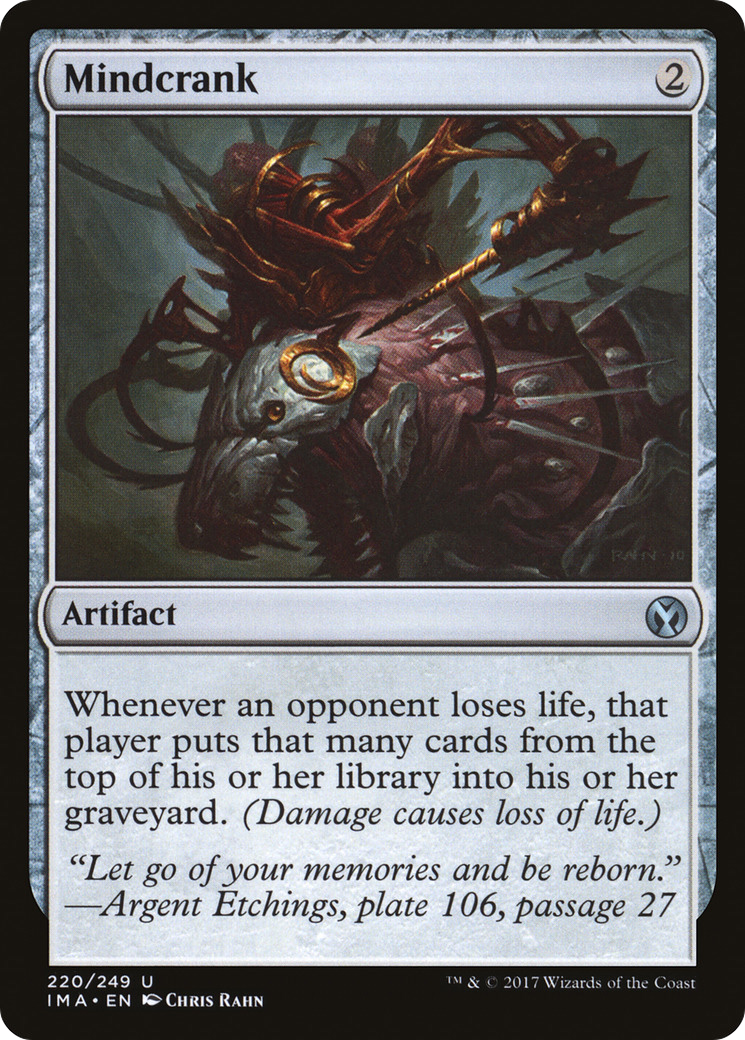 Mindcrank (220) Foil - Iconic Masters