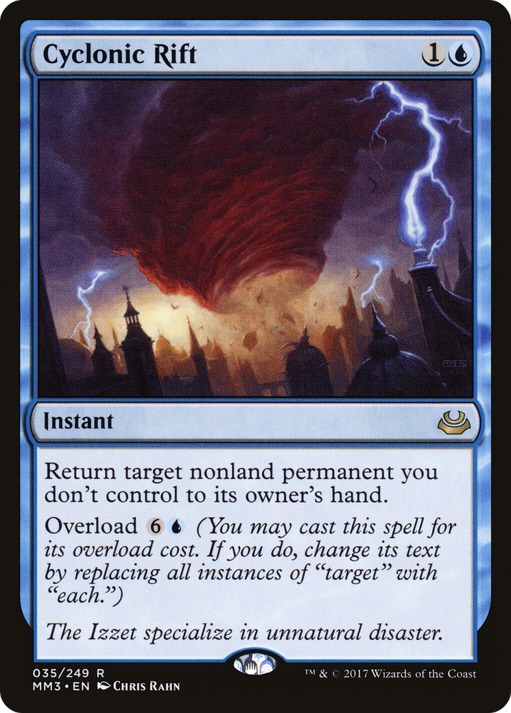 Cyclonic Rift (035) Foil - Modern Masters 2017