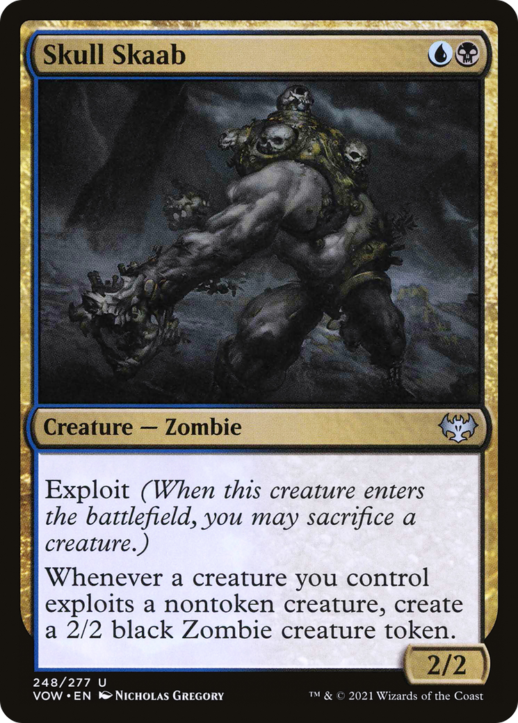 Skull Skaab (248) Foil - Innistrad: Crimson Vow