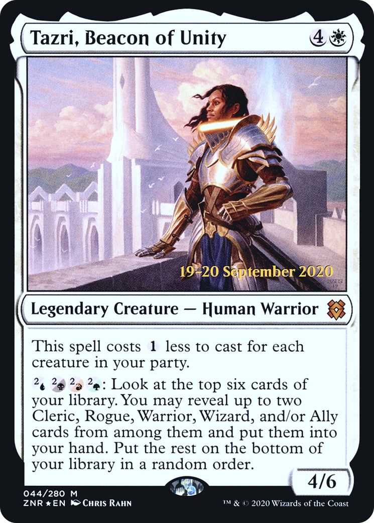 Tazri, Beacon of Unity (044) Foil - Zendikar Rising Promos