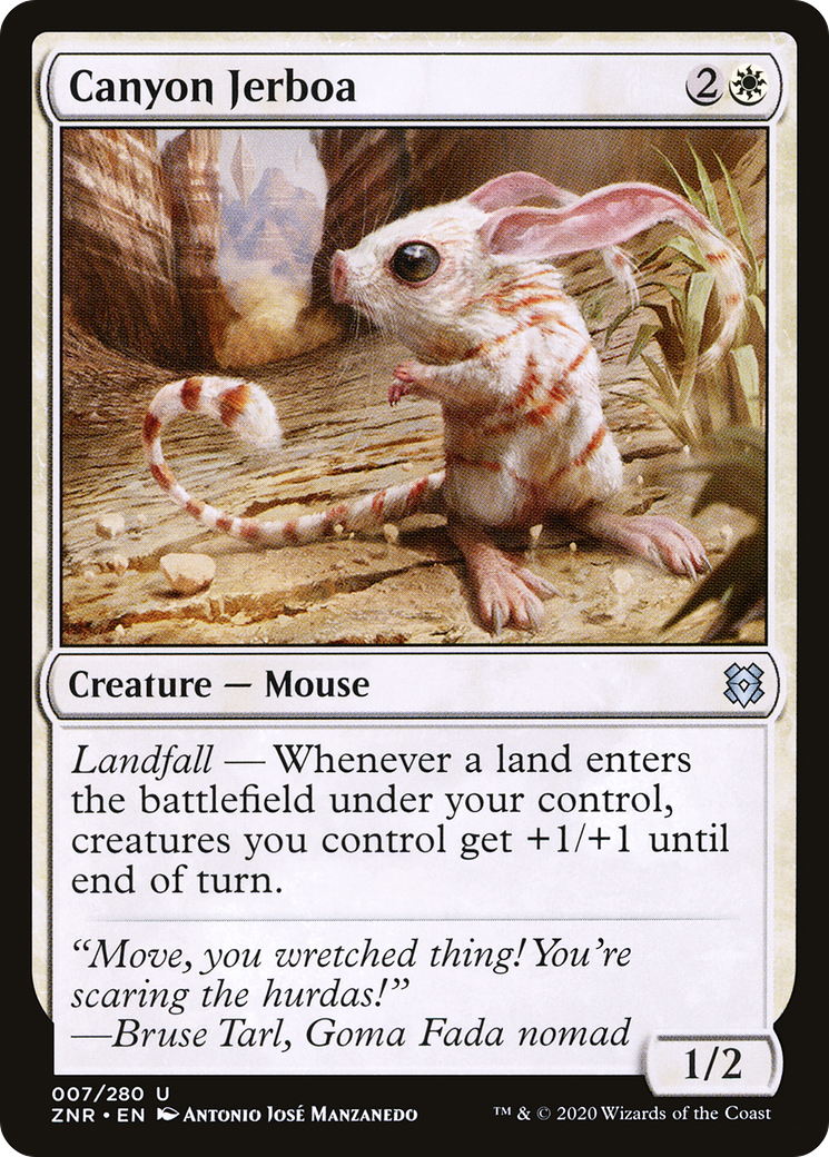 Canyon Jerboa (007) - Zendikar Rising
