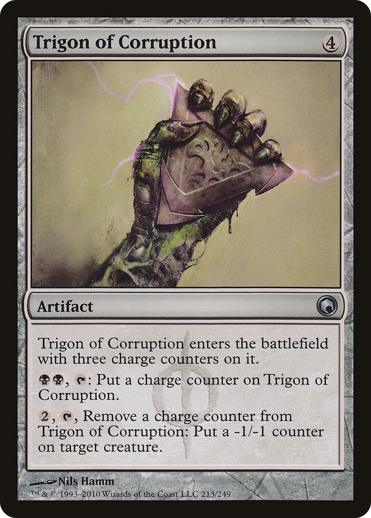 Trigon of Corruption (213) - Scars of Mirrodin