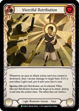 Merciful Retribution (FAB026) Cold Foil - FaB Promos
