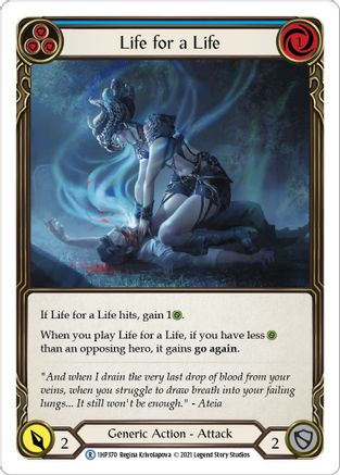 Life for a Life (Blue) (1HP370) - History Pack Vol.1
