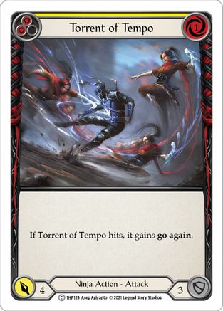 Torrent of Tempo (Yellow) (1HP129) - History Pack Vol.1
