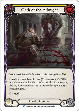Oath of the Arknight (Yellow) (1HP280) - History Pack Vol.1