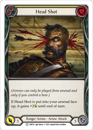 Head Shot (Yellow) (1HP241) - History Pack Vol.1